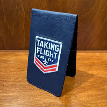Load image into Gallery viewer, Winston "Taking Flight" Inaugural Patch Yardage Book & Scorecard Holder