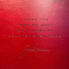 Load image into Gallery viewer, Limited Edition American Dunes - Hardcover Coffee Table Book & Commemorative Box signed by Lt Col Dan Rooney and Jack Nicklaus