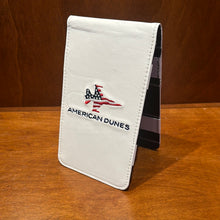 Load image into Gallery viewer, Winston Yardage Book & Scorecard Holder "Lockup Logo"