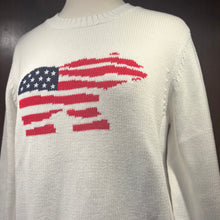 Load image into Gallery viewer, Duffield Lane Women's Sport Crew Patriot Bear Icon Sweater