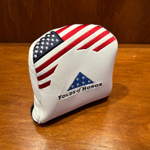 Load image into Gallery viewer, AM&amp;E &quot;F.O.H.&quot; Stars &amp; Stripes Putter Cover (Mallet Size)
