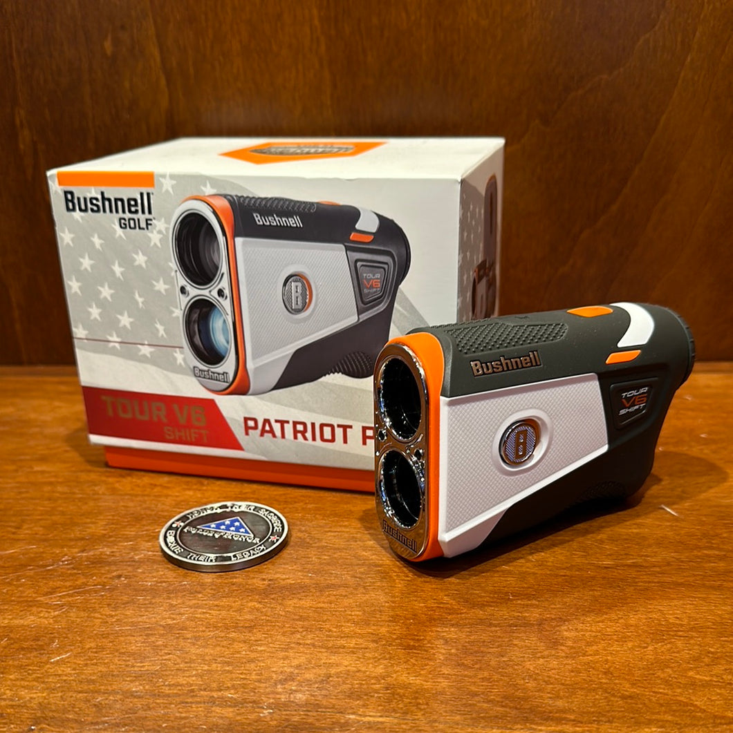 Bushnell Laser Rangefinder Tour V6 Shift - Patriot Pack