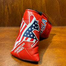 Load image into Gallery viewer, AM&E Embossed "B.A.J." Putter Cover - Mid Mallet Size