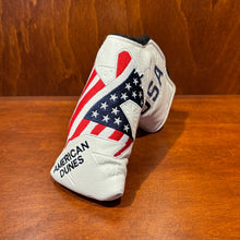 Load image into Gallery viewer, AM&E Embossed "B.A.J." Putter Cover with Magnet Closure - Standard Size