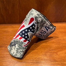 Load image into Gallery viewer, AM&E "B.A.J." Camo Putter Cover - Standard Size