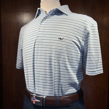 Load image into Gallery viewer, Vineyard Vines Bradley Stripe Sankaty Polo