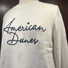 Load image into Gallery viewer, Duffield Lane Women's Sport Crew Scrip Text Sweater