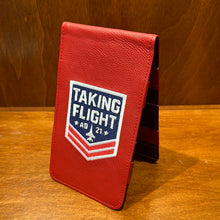 Load image into Gallery viewer, Winston "Taking Flight" Inaugural Patch Yardage Book & Scorecard Holder