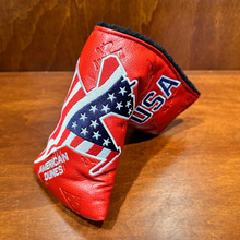 Load image into Gallery viewer, AM&E Embossed "B.A.J." Putter Cover - Mid Mallet Size