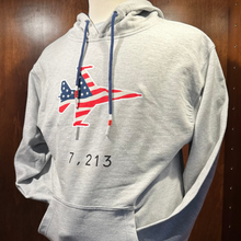 Load image into Gallery viewer, American Dunes "Jet Tee 7,213" Hooded Sweatshirt by T|Tycoon