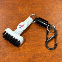 Load image into Gallery viewer, GrooveIt MiniG "Patriot Jet Icon" Compact Golf Brush