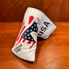 Load image into Gallery viewer, AM&E Embossed "B.A.J." Putter Cover - Mid Mallet Size