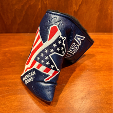 Load image into Gallery viewer, AM&E Embossed "B.A.J." Putter Cover - Mid Mallet Size