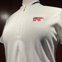 Load image into Gallery viewer, Nicklaus Women's Short Sleeve Solid Zip Polo