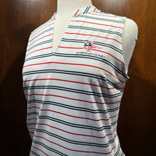 Load image into Gallery viewer, Puma Women' Sleeveless Striped Volition Polo