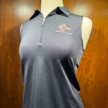 Load image into Gallery viewer, Golftini Womens Sleeveless Zip Polo