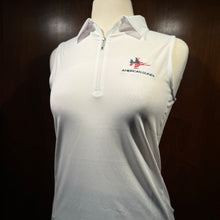 Load image into Gallery viewer, Golftini Womens Sleeveless Zip Polo