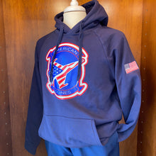 Load image into Gallery viewer, UA All Day Hoodie &quot;FIGHTER PATCH&quot; Mid Chest Appliqué

