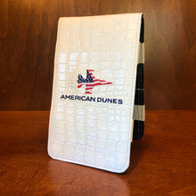 Load image into Gallery viewer, Winston "Lockup" Gator Yardage Book & Scorecard Holder