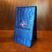 Load image into Gallery viewer, Winston "Lockup" Gator Yardage Book & Scorecard Holder