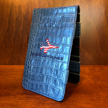 Load image into Gallery viewer, Winston "Lockup" Gator Yardage Book & Scorecard Holder