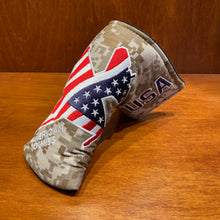 Load image into Gallery viewer, AM&E "B.A.J." Camo Putter Cover - Standard Size