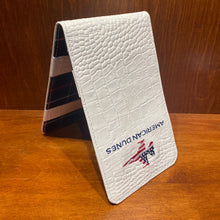 Load image into Gallery viewer, Winston "Taking Flight" Inaugural Patch Gator Yardage Book & Scorecard Holder