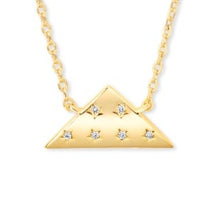 Load image into Gallery viewer, Kendra Scott - Folds of Honor Folded Flag Icon Pendant Necklace in Gold