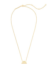 Load image into Gallery viewer, Kendra Scott - Folds of Honor Folded Flag Icon Pendant Necklace in Gold
