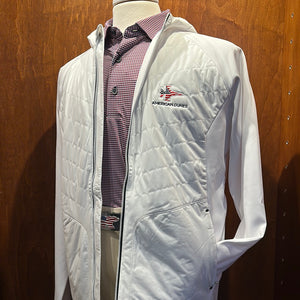 Peter Millar Full-Zip Hybrid Hooded Jacket