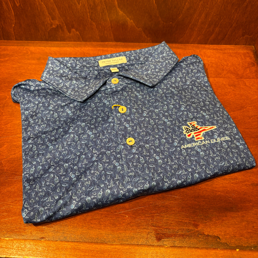 Peter Millar Wine Country Performance Jersey Polo