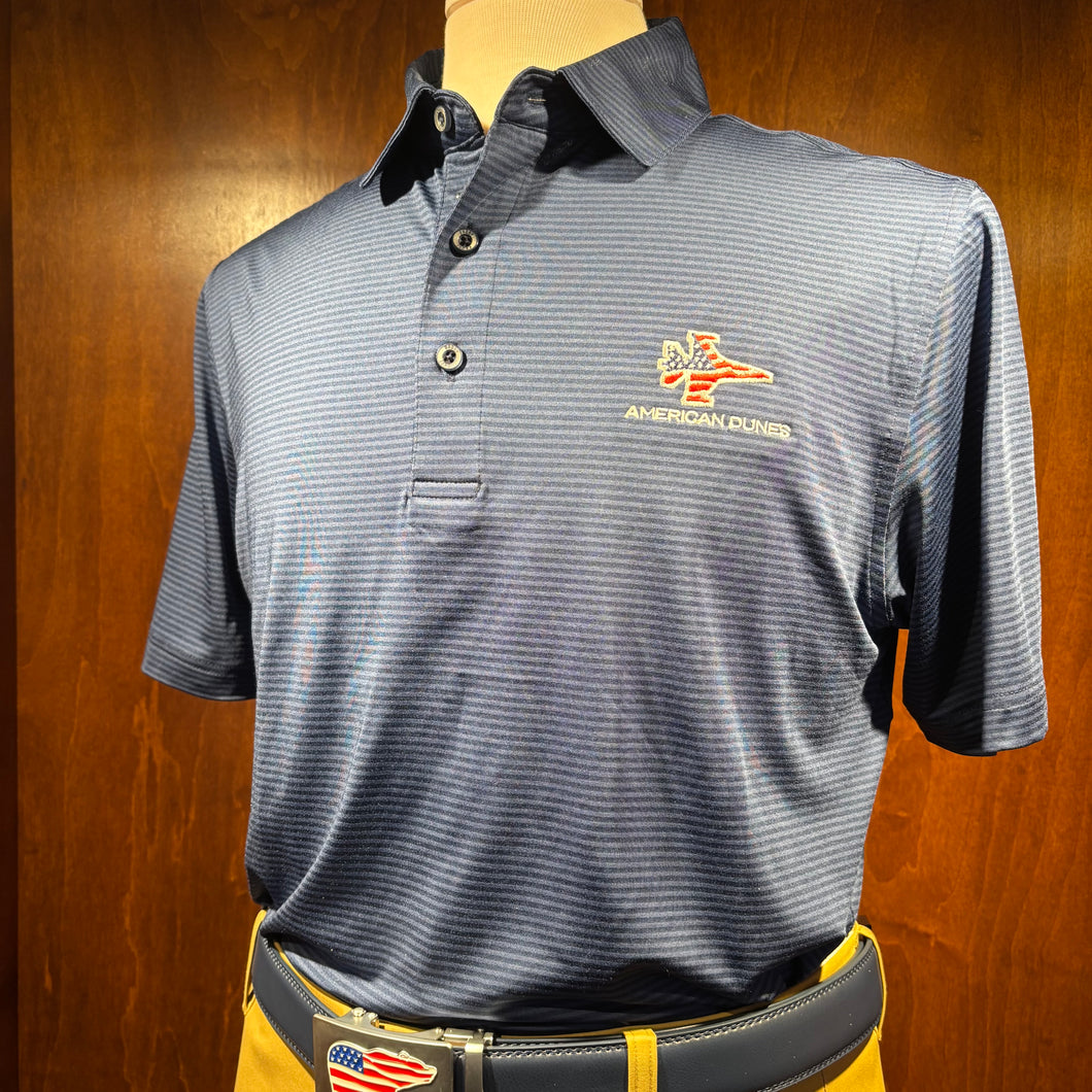 Bobby Jones Performance Mini Feed Stripe Polo