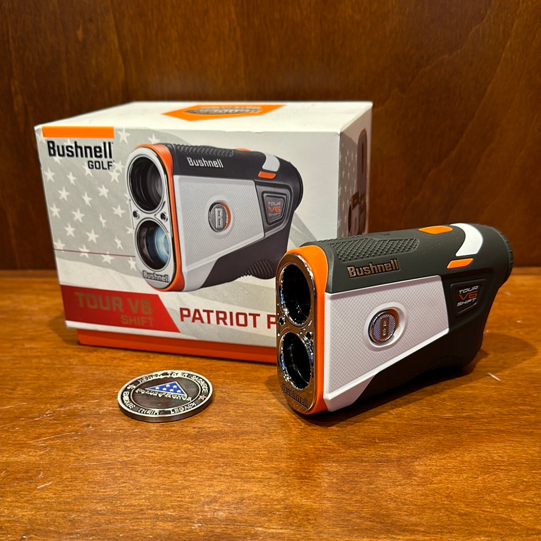 Bushnell Tour V6 Shift Laser Rangefinder Patriot Pack