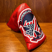 Load image into Gallery viewer, AM&amp;E &quot;Fighter Patch&quot; w/ F16 Stitch Putter Cover (Mid Mallet)
