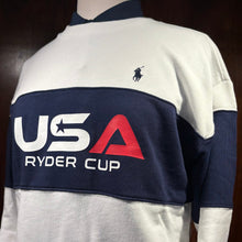 Load image into Gallery viewer, RLX U.S. Ryder Cup Ladies French Terry Crewneck
