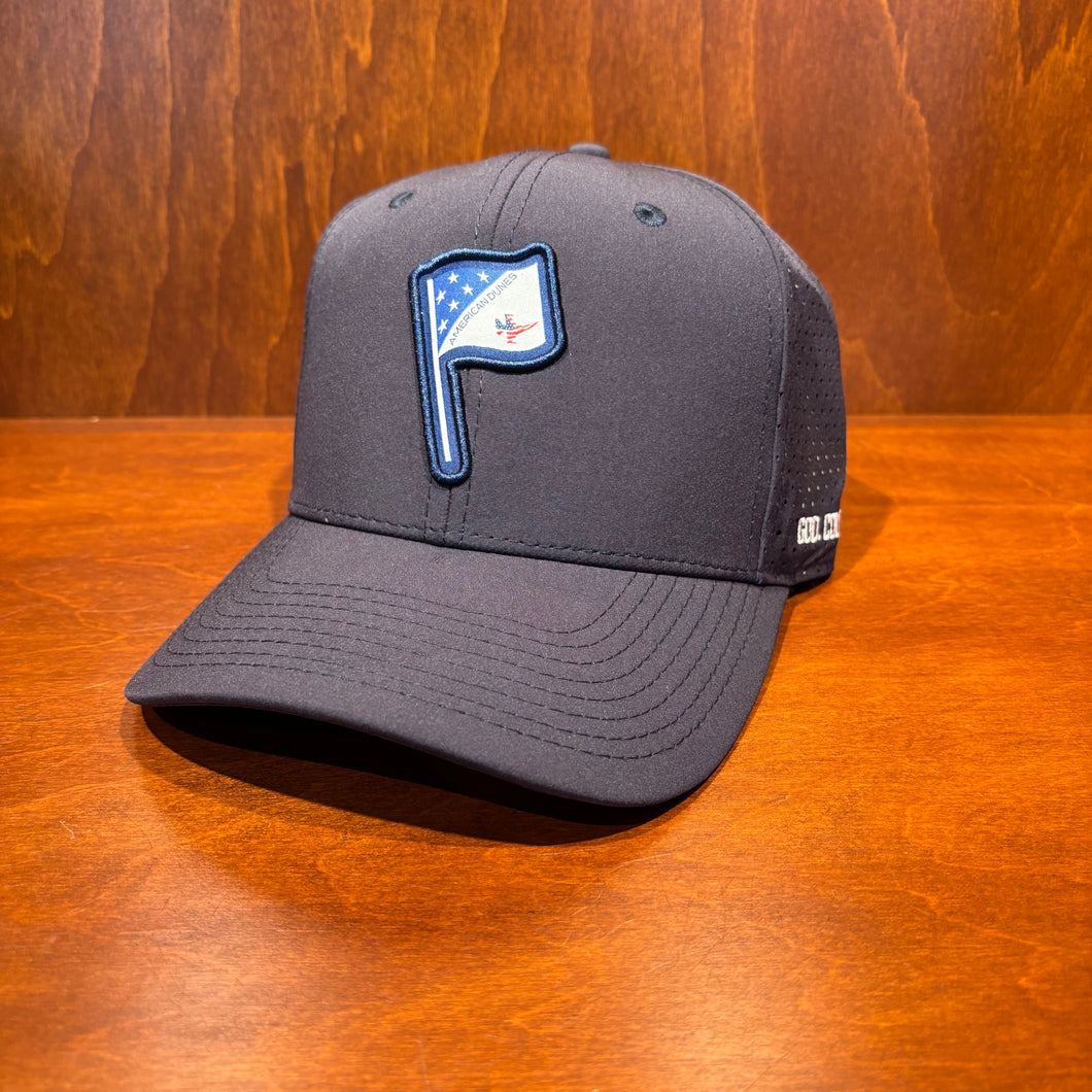 Pukka Mid-Crown Tech Pin Flag Icon Cap