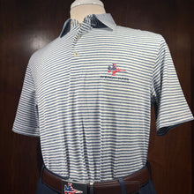 Load image into Gallery viewer, Vineyard Vines Heathered Winstead Stripe Polo
