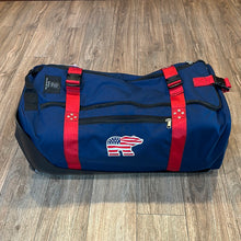 Load image into Gallery viewer, Club Glove Rolling Duffle III XL - Custom Navy &amp; Red

