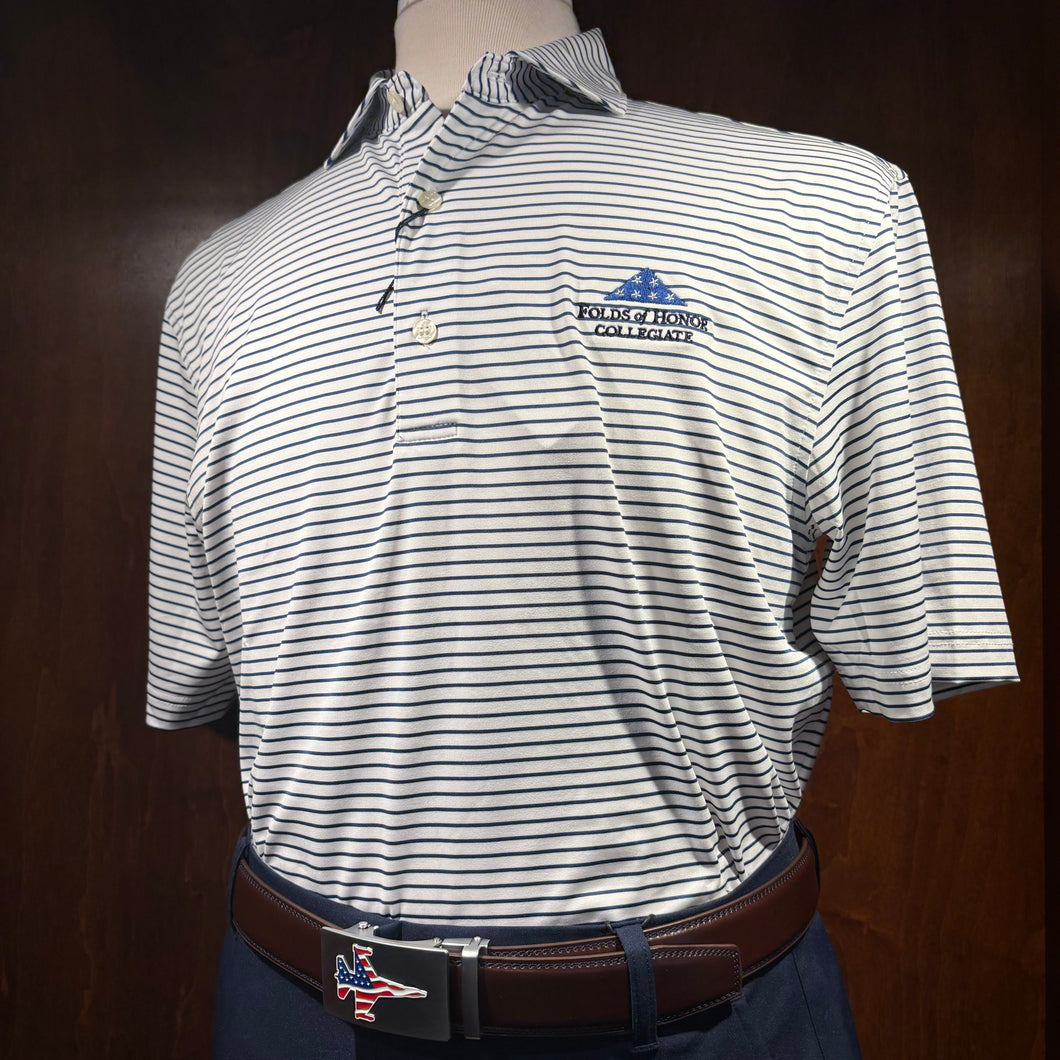 Turtleson Gus Stripe Polo - FOH Collegiate