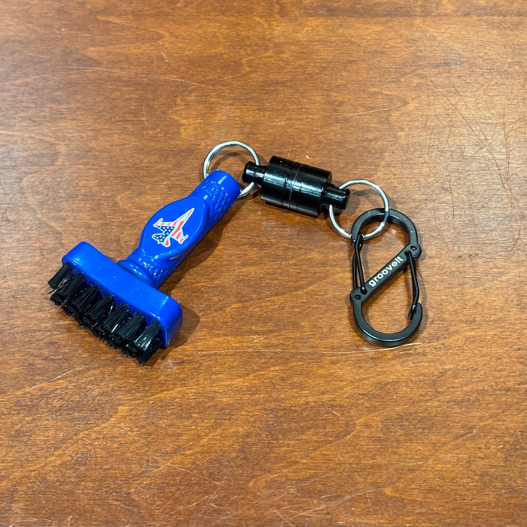 Grooveit MiniG Compact Dry Brush (Jet Logo)