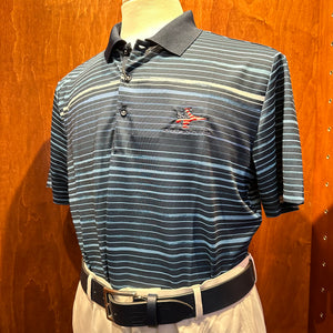 Galvin Green Washed Striped Polo