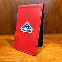 Load image into Gallery viewer, Winston Yardage Book &amp; Scorecard Holder &quot;FREEDOM TEE&quot;
