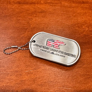 Ahead American Dunes "Dog Tag" Bag Tag