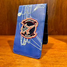 Load image into Gallery viewer, Winston &quot;F16 Blueprint&quot; Yardage Book &amp; Scorecard Holder

