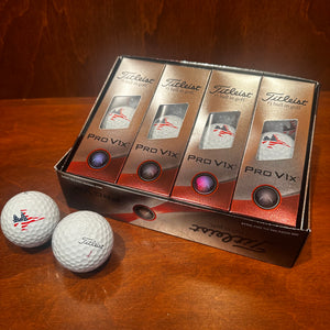 Titleist Golf Balls PRO V1x Dozen w/ Patriot Jet Logo