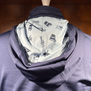 Swannies Vandyke Hoodie (Dancing Logos)