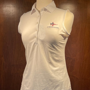Greg Norman Women's Solid Sleeveless Polo