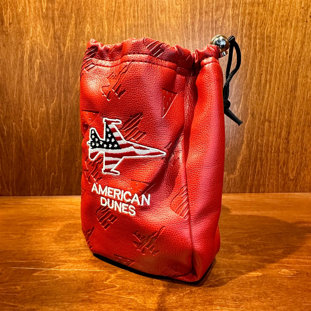 AM&E Embossed Drawstring Pouch