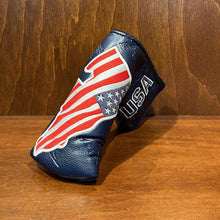 Load image into Gallery viewer, AM&amp;E Embossed &quot;B.A.B.&quot; Putter Cover (Standard Size)
