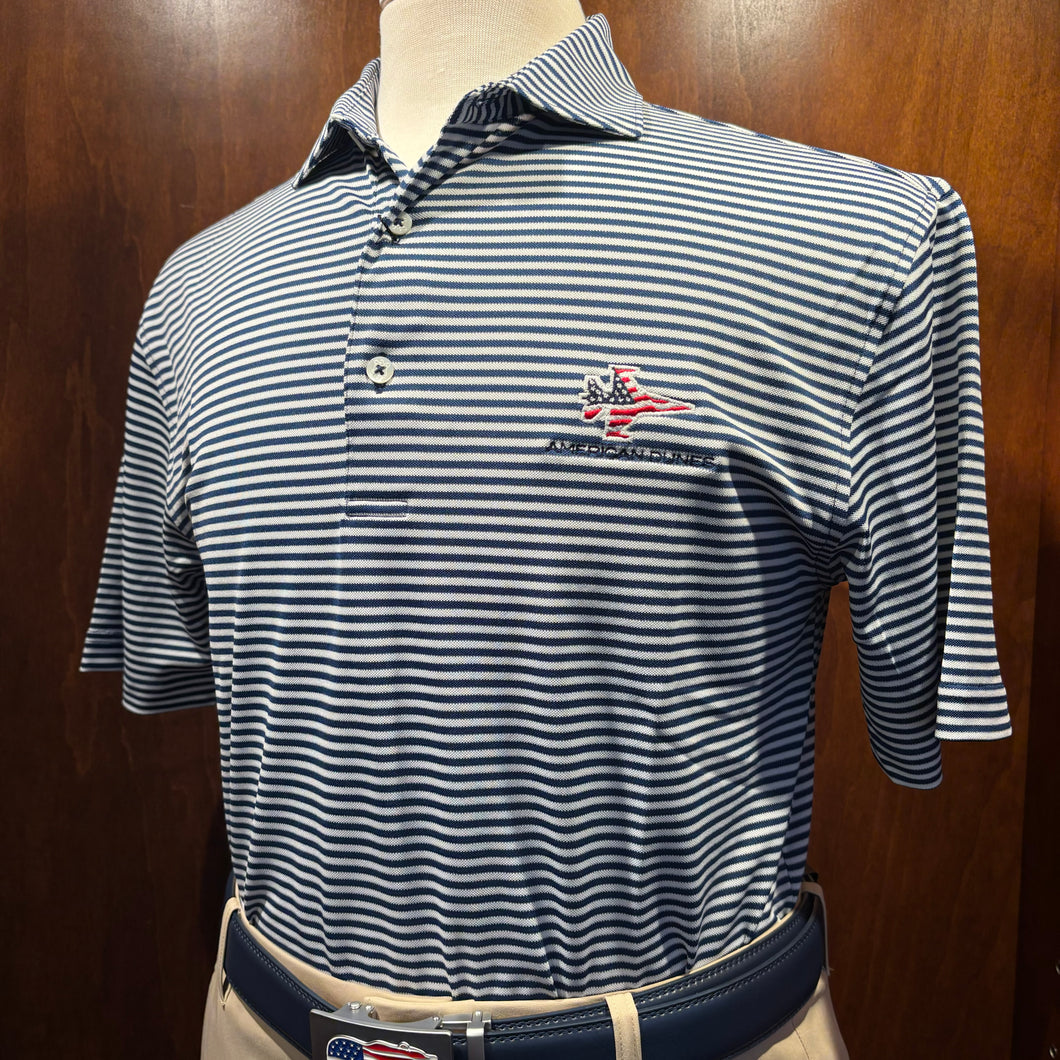 Turtleson Tanner Stripe Performance Polo